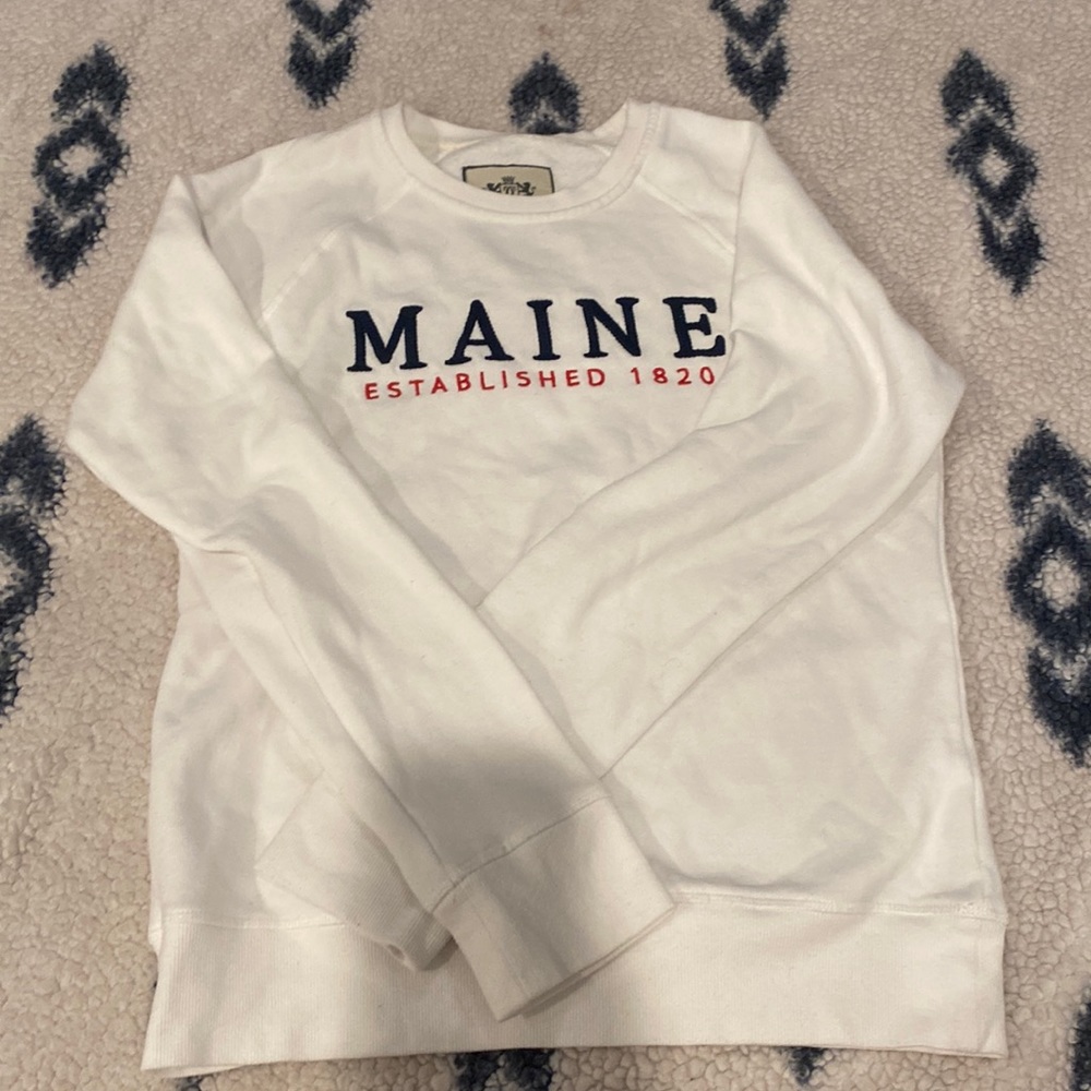 maine crewneck